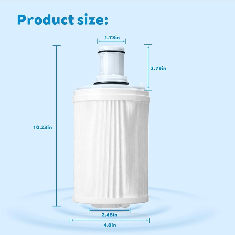 phabcf New 100186 Compatible With Amway Espring Replacement Filters，Used Continuously For 1 Year Or 5000 Liters. 100186 Water Filter Comes With Instruction Manual And Saves Costs - Image 4